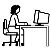 Piktogramm Sekretariat
