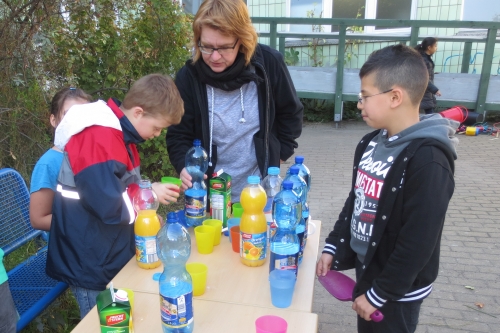 wohlverdiente Trinkpause