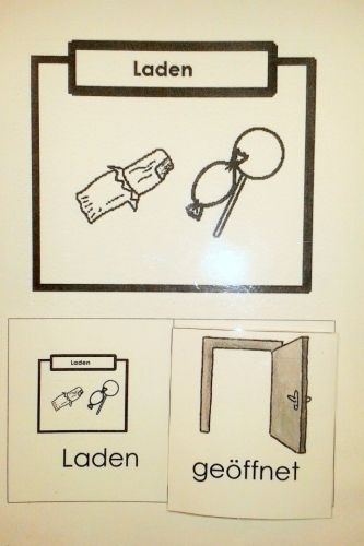 Foto von der Ladentür